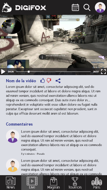 image of the iPhone app