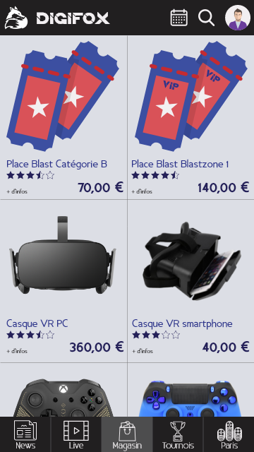 image of the iPhone app